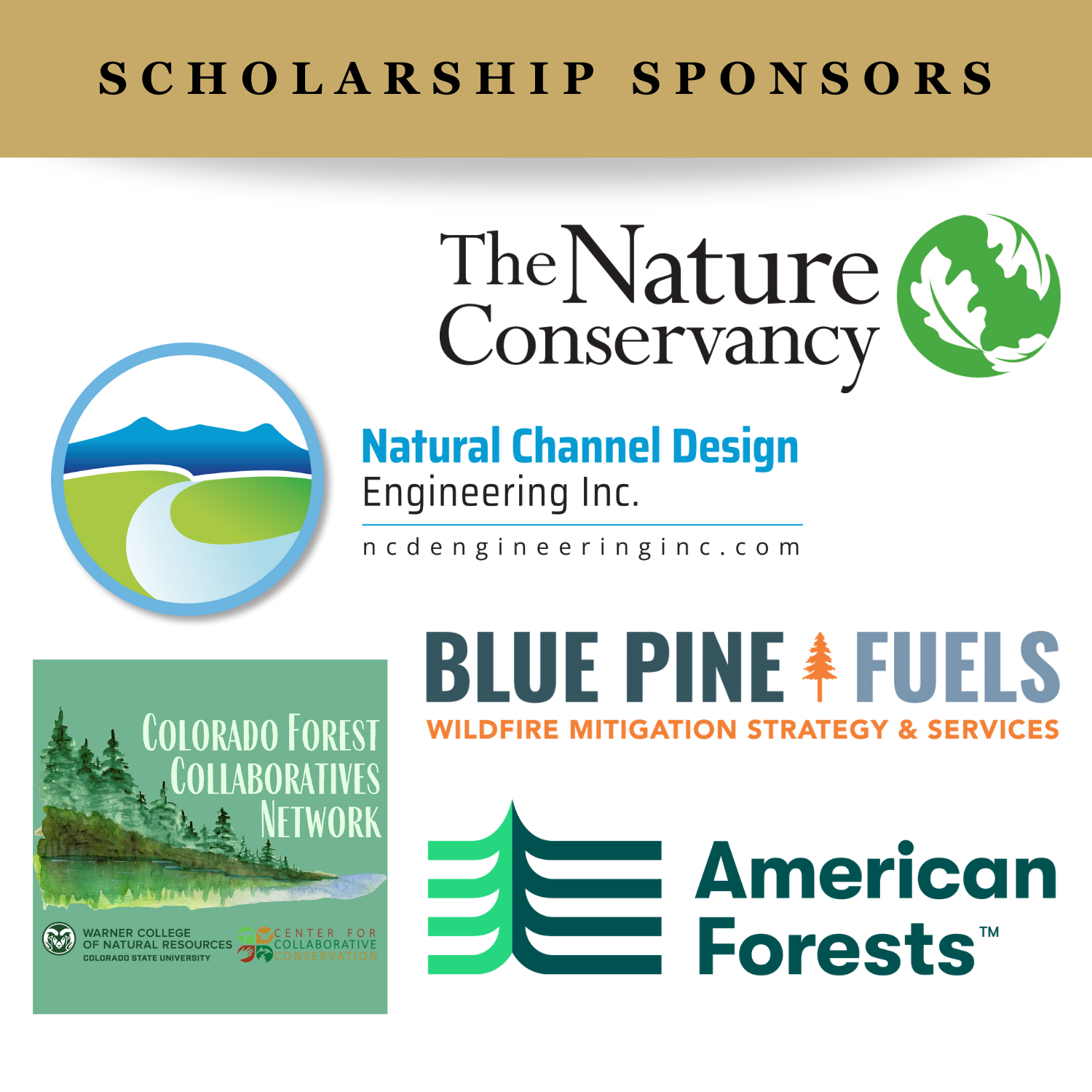 scholarship sponsors